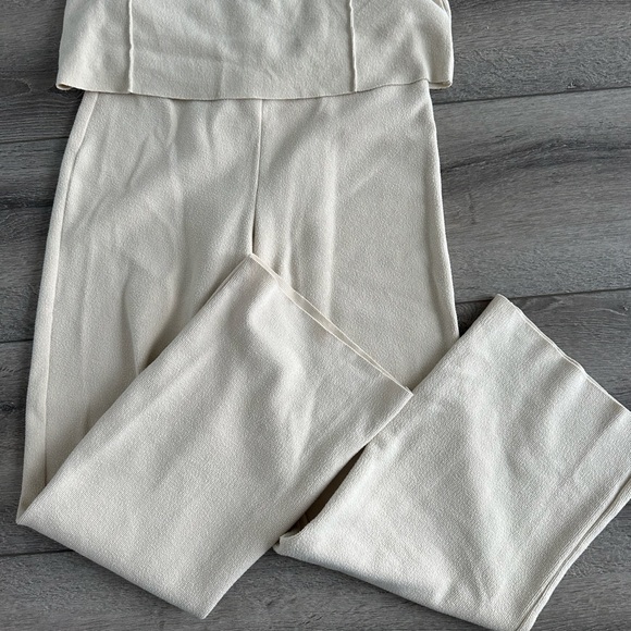 Zara Ecru Lounge Set - Size Small - Picture 9 of 9